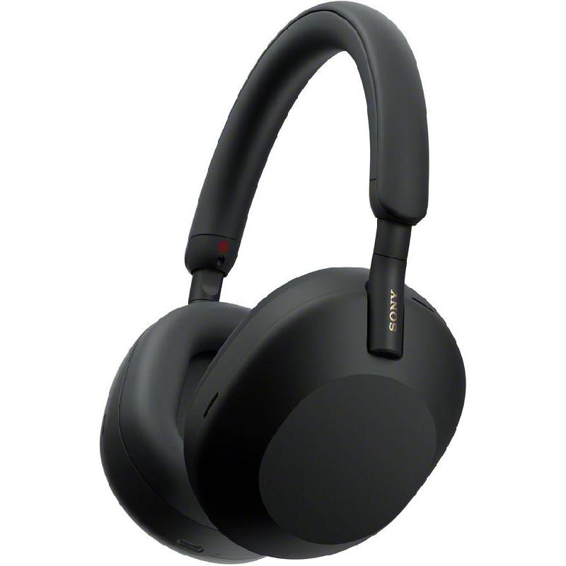 WH-1000XM5 Mark 5 Over-Ear Headphones, Active Noise Cancelling, Bluetooth, USB (Charging), Built-in Microphone, Black