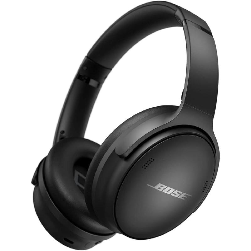 QuietComfort Over-Ear Headphones, Active Noise Cancelling, Bluetooth, USB (Charging), Built-in Microphone, Black