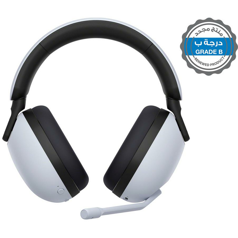 Renewed Grade B INZONE H7 Gaming Headset, Active Noise Cancelling, Bluetooth, USB (Charging), Unidirectional Microphone, White/Black