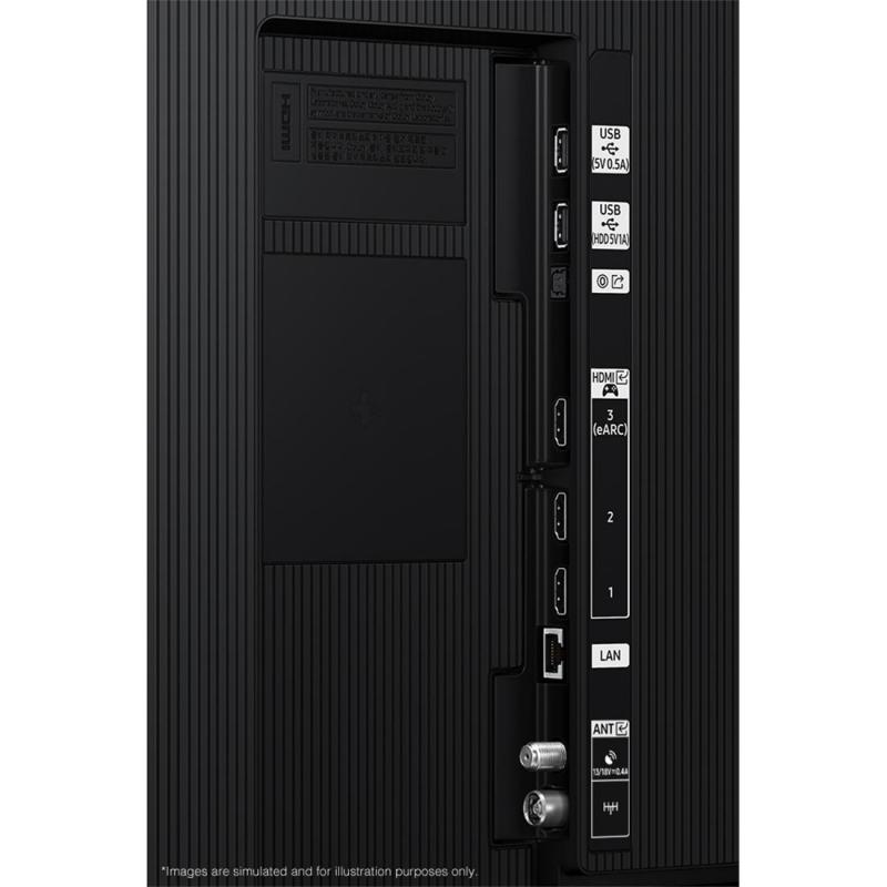 Samsung 98" Smart TV, 4K LED, 120 Hz, Graphite Black, DU9000 — 6