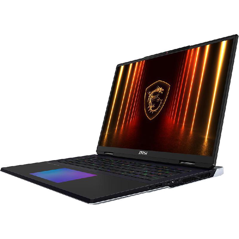 MSI Titan Gaming Laptops, AI, 18", Intel Core Ultra 9, 64 GB RAM, 6 TB SSD, Windows 11 Pro, NVIDIA GeForce 24 GB VR Enabled — 3
