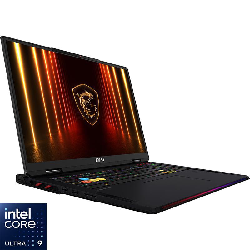 Raider Gaming Laptops, AI, 18 Inch, Intel Core Ultra 9, 64 GB RAM, 2 TB NVMe PCIe Gen 4×4 SSD, Windows 11 Pro, NVIDIA GeForce 16 GB VR Enabled