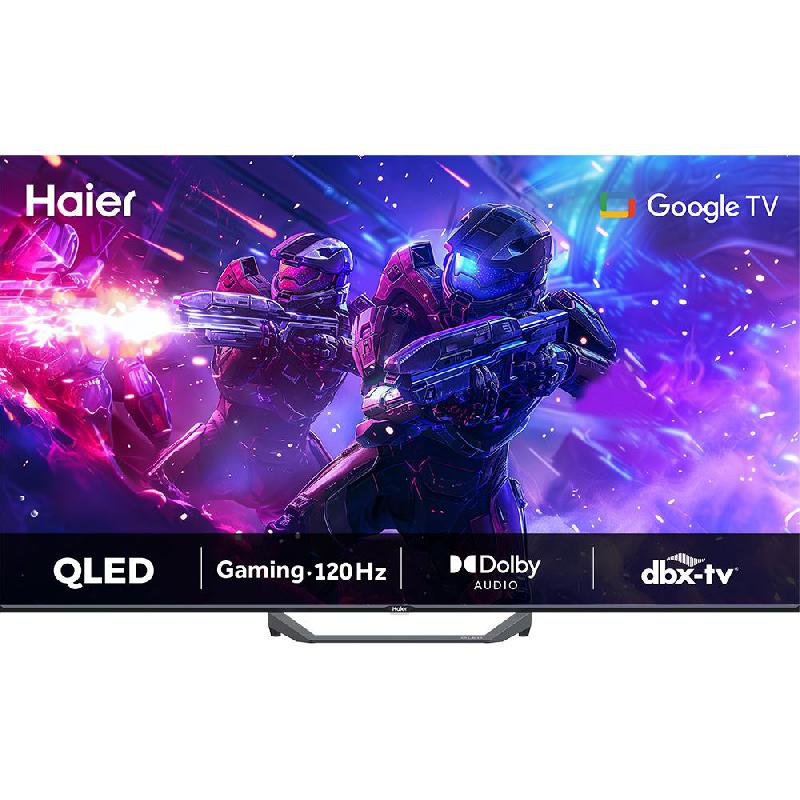 Haier 65" Smart TV, 4K QLED, 60 Hz, Black, 65H6F