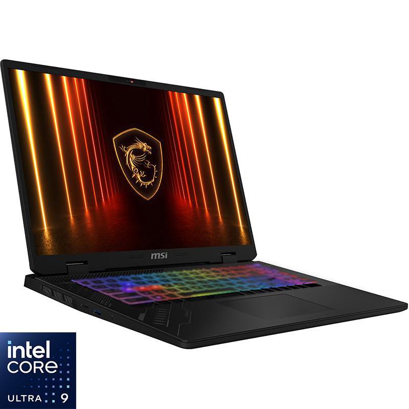 Crosshair 17 HX AI Gaming Laptop, AI, 17 Inch, Intel Core Ultra 9, 16 GB RAM, 1 TB NVMe PCIe Gen 4×4 SSD, Windows 11 Home, NVIDIA GeForce 8 GB