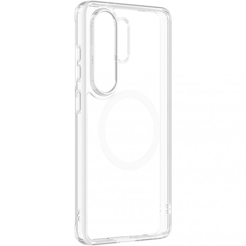 MINIMAL MAG Back Cover Mobile Case with MagSafe, for Samsung Galaxy S26+, Clear