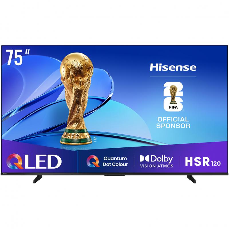 75 Inch Smart TV, 4K OLED, 60 Hz, Black, E7Q